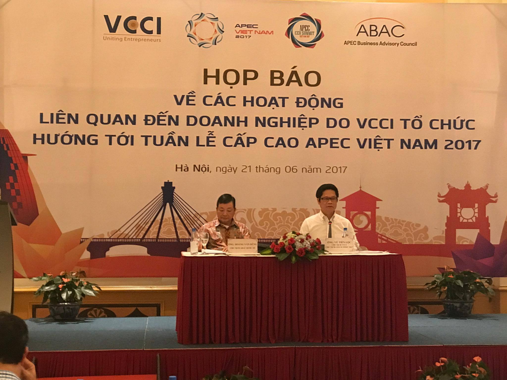 VCCI hướng tới Tuần lễ Cấp cao APEC Việt Nam 2017