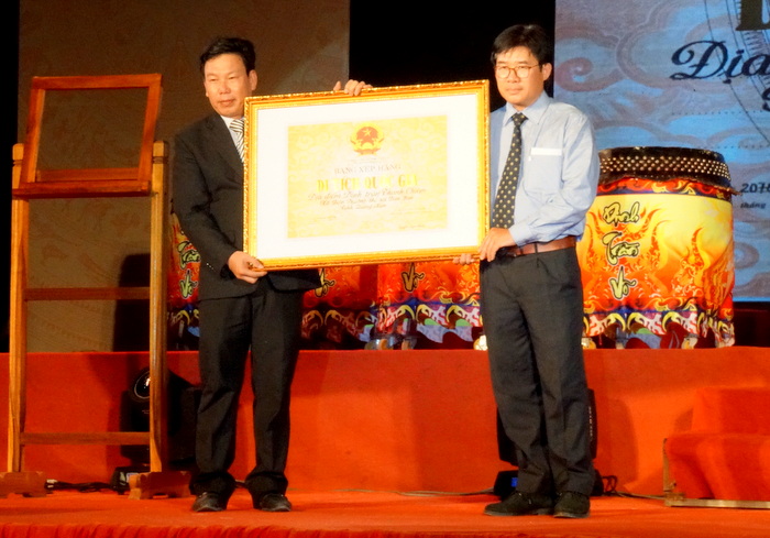 Quảng Nam Dinh trấn Thanh Chiêm được công nhận Di tích Quốc gia