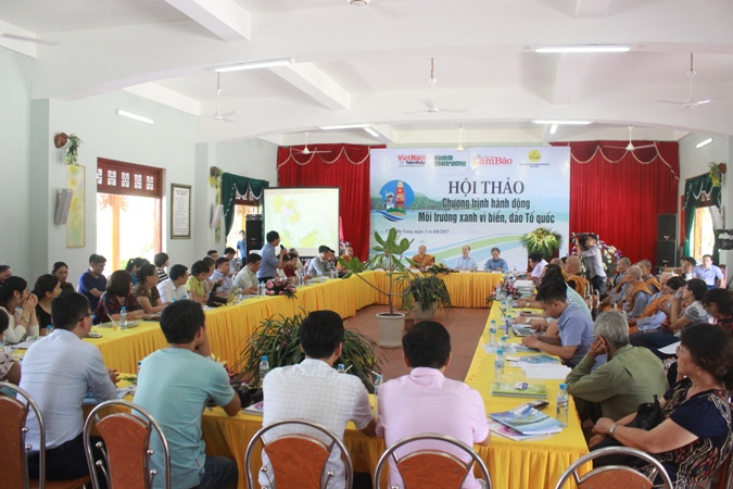 Hội thảo “Môi trường xanh – vì biển đảo Tổ quốc”