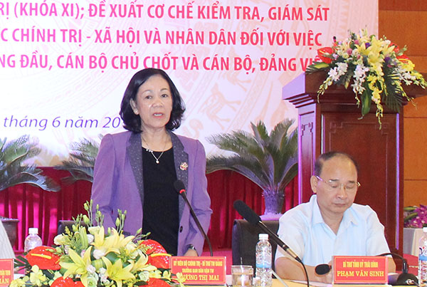 Tăng cường giám sát việc tu dưỡng, rèn luyện đạo đức của người đứng đầu, cán bộ chủ chốt