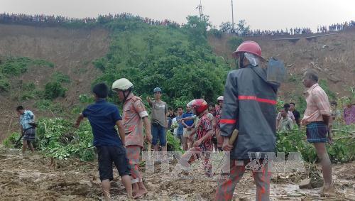Số người thiệt mạng vì lở đất ở Bangladesh tăng lên gần 140 người