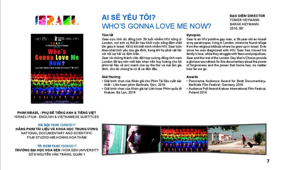 Phim Israel tham Liên hoan Phim tài liệu châu Âu – Việt Nam lần thứ 8