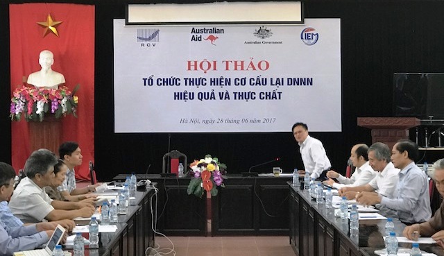 Cần tổ chức thực hiện cơ cấu lại doanh nghiệp nhà nước thực chất và hiệu quả