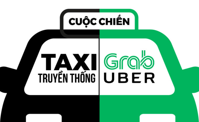 Cách mạng công nghiệp 4 0 Nhìn từ sự cạnh tranh giữa taxi với Uber, Grab