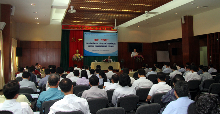 Tập huấn công tác TDTT năm 2017 các tỉnh, thành phố khu vực phía Nam