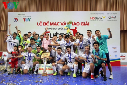 Câu lạc bộ Thái Sơn Nam đăng quang ngôi vô địch Giải Futsal vô địch quốc gia HDBank 2017