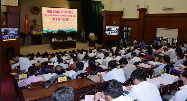 Khai mạc kỳ họp thứ tư – HĐND tỉnh Hưng Yên khóa XVI