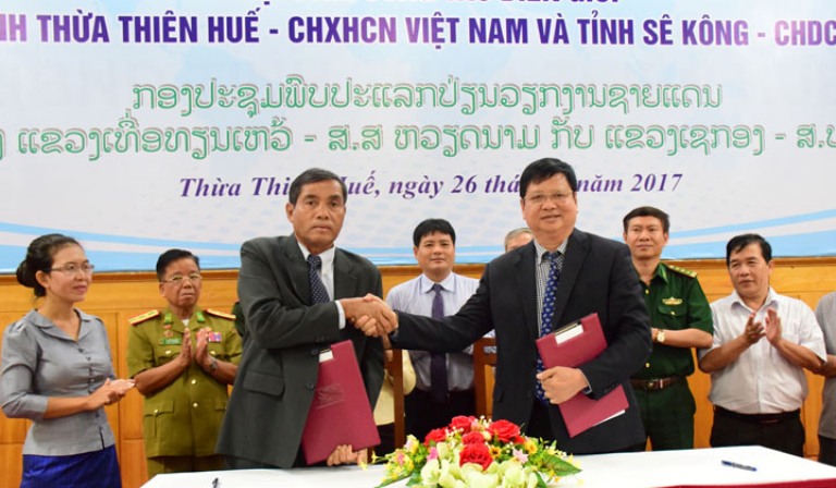Nâng cao hiệu quả công tác biên giới giữa tỉnh Thừa Thiên Huế và tỉnh Sê Kông Lào
