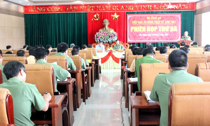 Chuẩn bị tốt công tác an ninh, trật tự cho APEC 2017