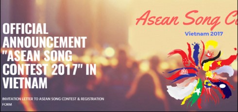 Tổ chức cuộc thi “Tiếng hát ASEAN 2017”