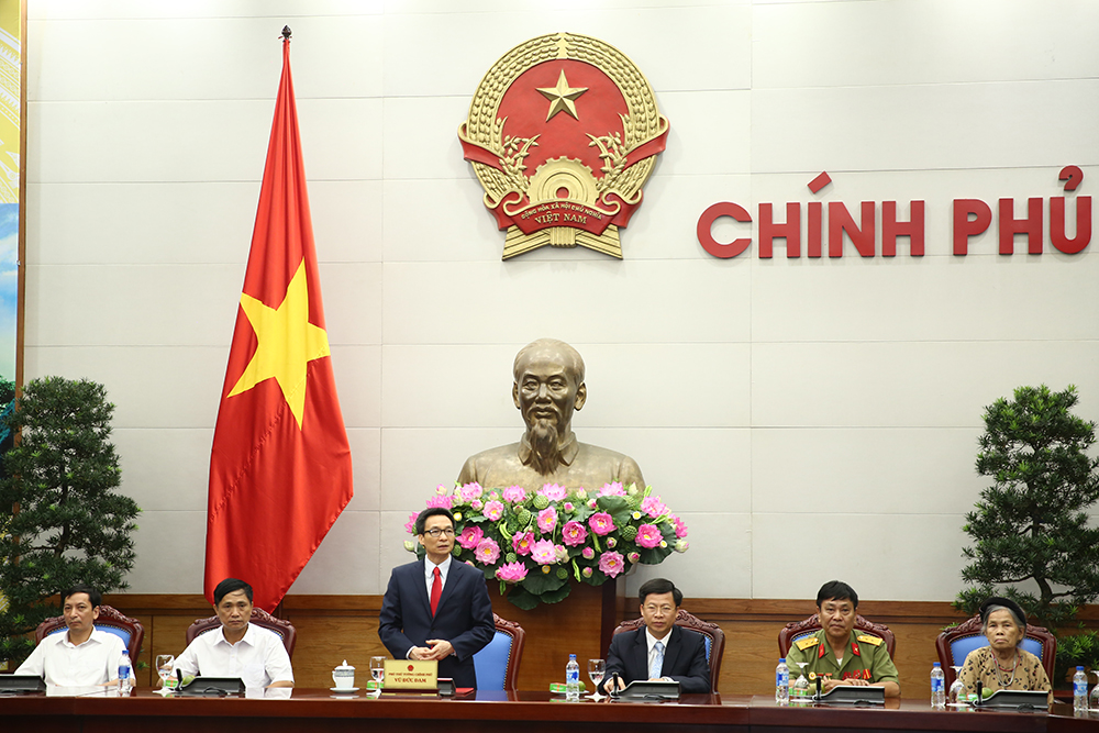 Phó Thủ tướng Vũ Đức Đam tiếp Đoàn đại biểu người có công tỉnh Bắc Kạn