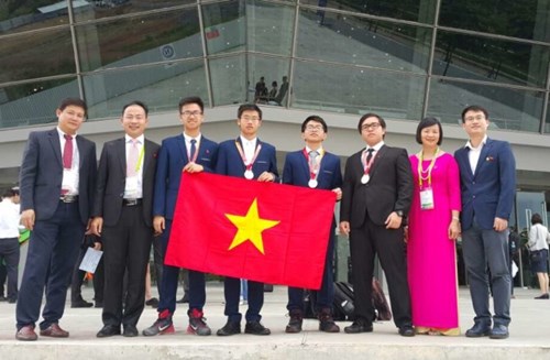 Việt Nam giành 3 Huy chương Vàng Olympic Hóa học quốc tế 2017