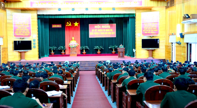 Bộ Tư lệnh Quân khu 5 triển khai nhiệm vụ quân sự, quốc phòng 6 tháng cuối năm