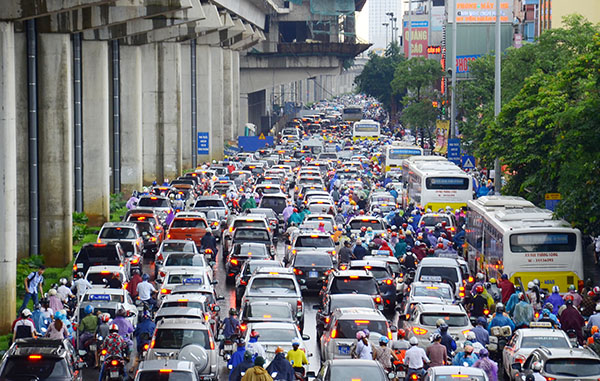 Hà Nội sẽ dừng hoạt động xe máy vào năm 2030