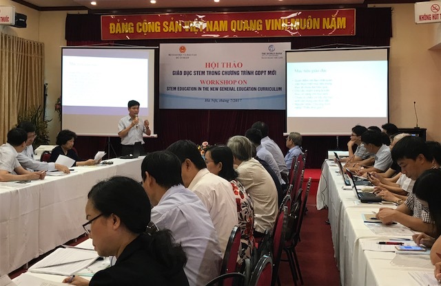 Giáo dục STEM trong chương trình giáo dục phổ thông mới