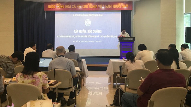 Tập huấn kỹ năng tuyên truyền đối ngoại về chủ quyền biển đảo