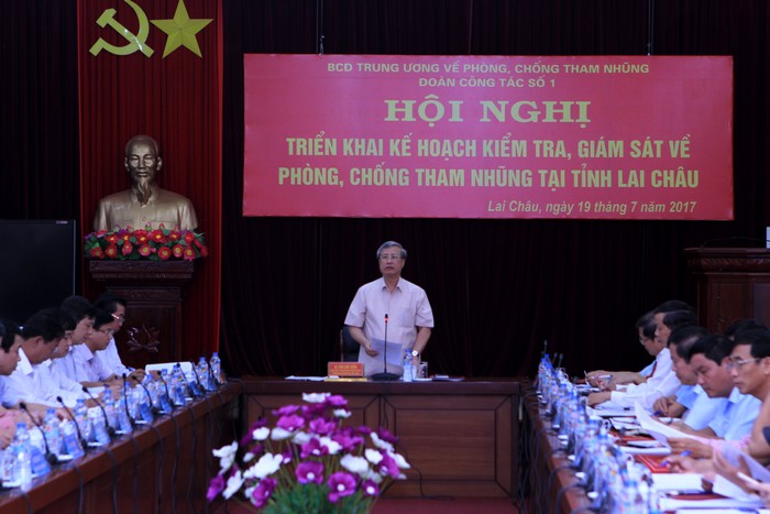 Kiểm tra, giám sát việc xử lý các vụ án tham nhũng, kinh tế nghiêm trọng tại tỉnh Lai Châu