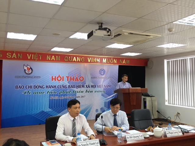 “Báo chí đồng hành cùng Bảo hiểm xã hội Việt Nam vì mục tiêu phát triển xã hội bền vững”
