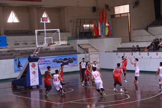 Khai mạc Giải vô địch bóng rổ trẻ quốc gia năm 2017