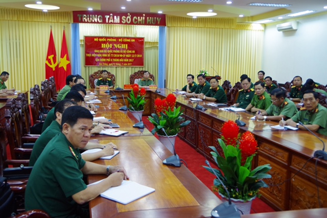 Bộ Quốc phòng và Bộ Công an Thực hiện có hiệu quả công tác phối hợp