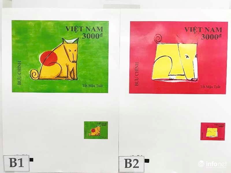 3 bộ tem đoạt giải cuộc thi thiết kế mẫu tem Tết