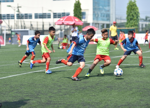 Khai mạc giải bóng đá thiếu nhi toàn quốc “Thách thức Lotteria Cup 2017”