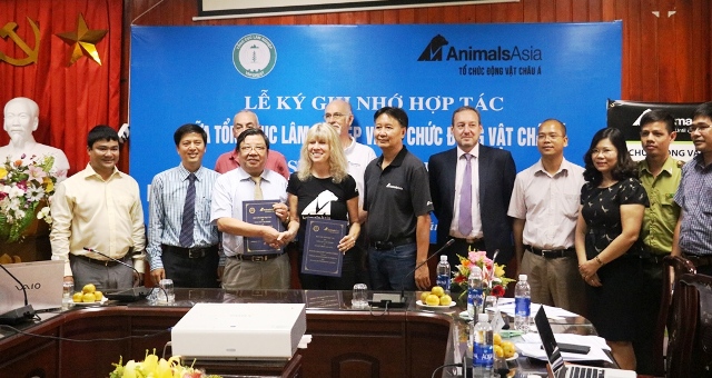 Ký kết Ghi nhớ hợp tác về bảo tồn gấu trong tự nhiên tại Việt Nam