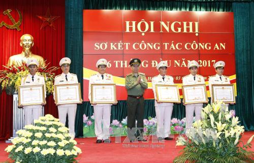 Bộ Công an sơ kết công tác 6 tháng đầu năm