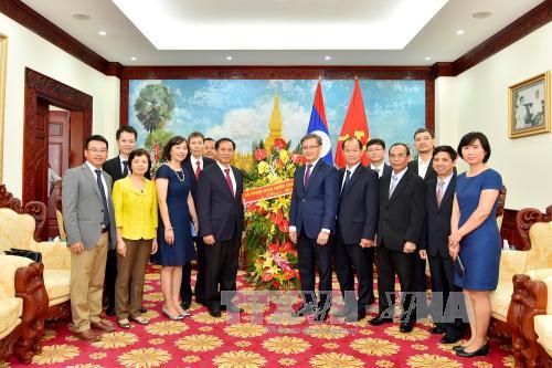 Tình đoàn kết đặc biệt Việt Nam - Lào ngày càng được tăng cường, phát triển sâu rộng