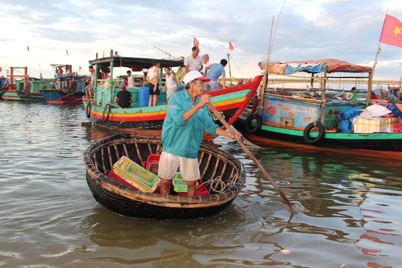 Nhộn nhịp cảng cá Cửa Nhượng Hà Tĩnh