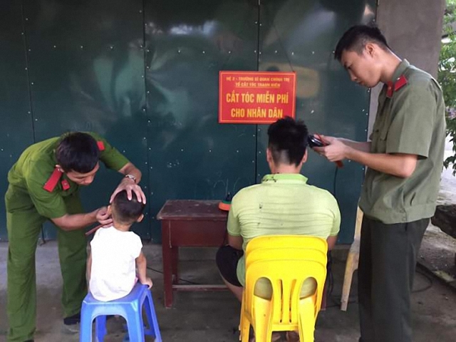 Trường Đại học Chính trị Bộ Quốc phòng  Lan tỏa các hoạt động dân vận kết hợp hè tình nguyện 2017