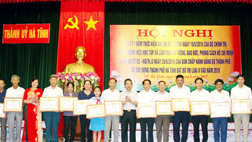 Hà Tĩnh Đồng bộ các giải pháp thực hiện học tập và làm theo gương Bác