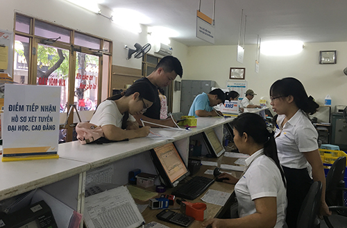 Chuyển phát hồ sơ và lệ phí xét tuyển Đại học, Cao đẳng qua Bưu điện