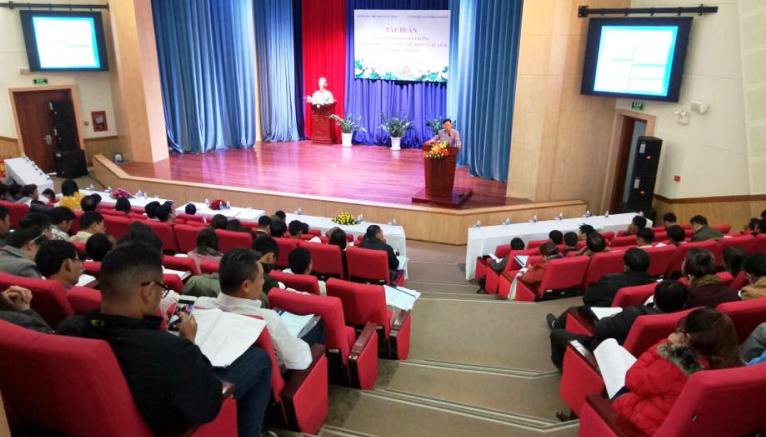 Tập huấn về công tác bảo vệ môi trường trong lĩnh vực văn hóa, thể thao và du lịch