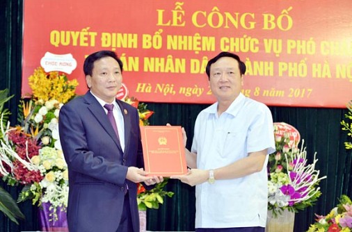 Công bố Quyết định bổ nhiệm chức vụ Phó Chánh án TAND thành phố Hà Nội