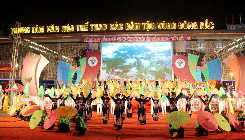 Khai mạc Tuần Văn hóa, Thể thao các dân tộc vùng Đông Bắc tỉnh Quảng Ninh lần thứ I – năm 2017