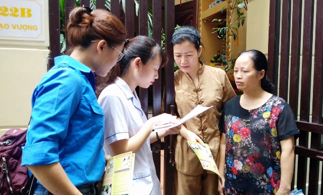 Tuổi trẻ Thủ đô đẩy mạnh tuyên truyền phòng, chống dịch bệnh sốt xuất huyết