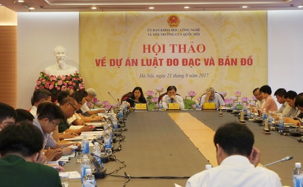 Dự án Luật Đo đạc và Bản đồ sẽ được trình Quốc hội cho ý kiến tại Kỳ họp thứ 4  ​