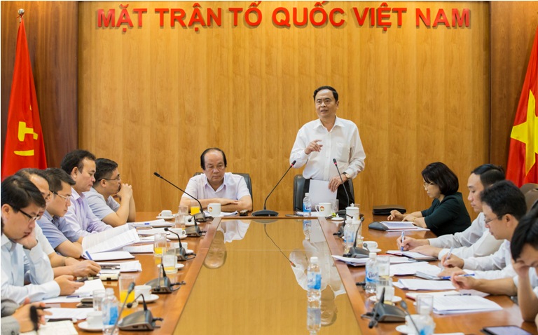 Đẩy nhanh tiến độ thực hiện Quy chế phối hợp giữa Ủy ban Trung ương MTTQ Việt Nam và Văn phòng Chính phủ