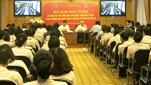 Xử lý nghiêm cán bộ sai phạm trong tổ chức thi hành án, giải quyết khiếu nại, tố cáo