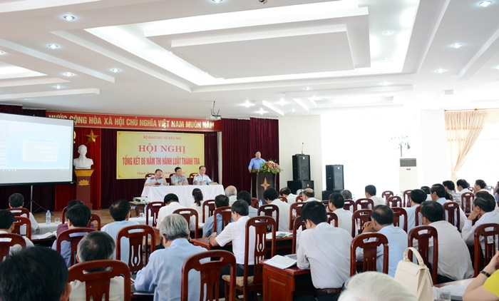 Bộ Giáo dục và Đào tạo tổng kết 6 năm thi hành Luật Thanh tra