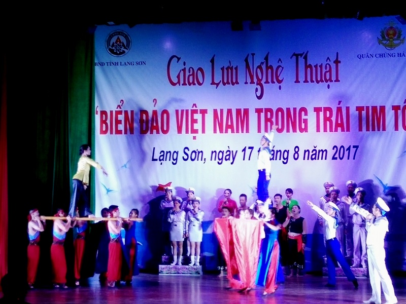 Giao lưu nghệ thuật “Biển đảo Việt Nam trong trái tim tôi”