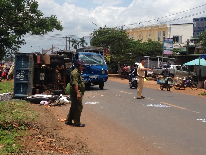 Đắk Lắk Tai nạn giao thông trên quốc lộ 26 làm 3 người thương vong