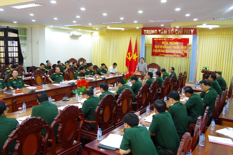 Đảng ủy Quân sự tỉnh Sóc Trăng thực hiện tốt công tác cán bộ và quản lý đội ngũ cán bộ
