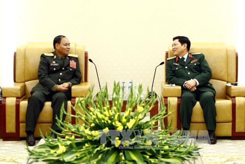 Chủ nhiệm Tổng cục Chính trị Quân đội nhân dân Lào thăm chính thức Việt Nam