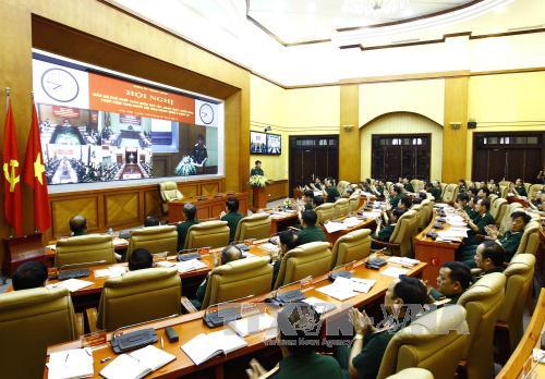Cán bộ chủ chốt toàn quân học tập, quán triệt, triển khai thực hiện Nghị quyết Trung ương 5 khóa XII