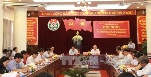 Ban Chỉ đạo Trung ương về phòng, chống tham nhũng làm việc tại tỉnh Đắk Nông
