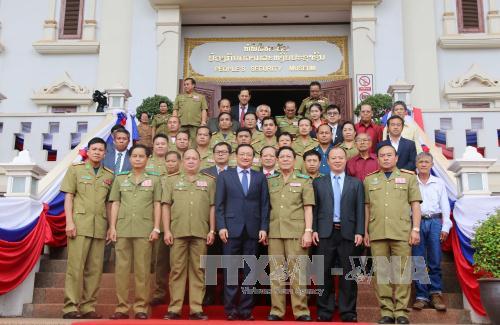 Ấn tượng triển lãm ảnh về hợp tác giữa Bộ An ninh Lào và Bộ Công an Việt Nam