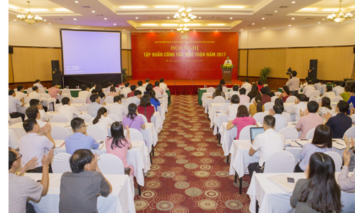 Ở đâu có nhân dân thì ở đó phải có đội ngũ cán bộ Mặt trận