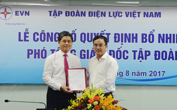 Tập đoàn Điện lực có Phó Tổng Giám đốc mới